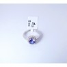 Anello Donna Lotus Silver LP3790-3/116 In Argento Con Cristallo Fucsia E Zirconi