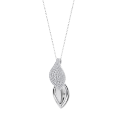 Collana Donna Lotus Silver...