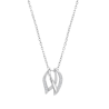 Collana Donna Lotus Silver LP3821-1/1 In Argento Con Pendente Con Zirconi