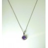Collana Donna Lotus Silver LP3790-1/1 In Argento Con Cristallo Glicine E Zirconi