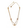 Collana Donna Liu-Jo LJ2907 In Acciaio Dorato A Doppio Filo