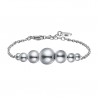 Bracciale Donna Luca Barra BK2752 In Acciaio Con Sfere Acciaio