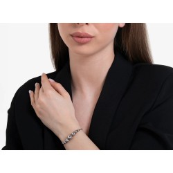 Bracciale Donna Luca Barra BK2752 In Acciaio Con Sfere Acciaio