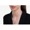Collana Donna Luca Barra CK2098 In Acciaio Dorato Con Pendente Goccia