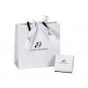 Anello Donna Luca Barra ANK599 Tipo Trilogy In Acciaio Con Zirconi