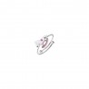 Anello Bambina Luca Barra JA126 In Acciaio Con Cavalluccio A Dondolo