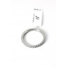Anello Donna Luca Barra  ANK572 Veretta In Acciaio Con Zirconi Misura 14