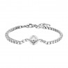 Bracciale Uomo Luca Barra BA1831 In Acciaio Con Rosa Dei Venti