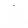 Mono Orecchino Donna Luca Barra OK1516 Pendente Con Cristallo Blu A Cuore