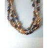 Collana Lunga Donna MIKIKO MF1800P0FMIX02 In Perle Multicolore