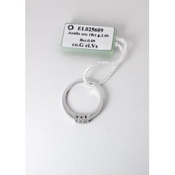 Anello Donna Elli's Nardelli Trilogy In Oro Bianco Con Diamanti EL025609