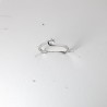 Anello Donna Elli's Nardelli EL028810 Solitario In Oro Bianco Con Diamante 0,10