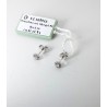 Orecchini Donna Elli's Nardelli EL105916 Punto Luce In Oro Bianco Con Diamanti