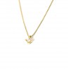 Collana Donna Elli's Nardelli EL026308G Punto Luce In Oro Giallo Con Diamante 0,08