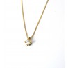 Collana Donna Elli's Nardelli EL026310G Punto Luce In Oro Giallo Con Diamante 0,10