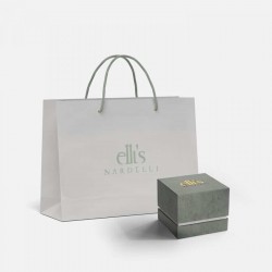 Orecchini Donna Elli's Nardelli EL026416G Punto Luce In Oro Giallo Con Diamanti 0,16