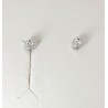 Orecchini Donna Elli's Nardelli EL0716 Punto Luce In Oro Bianco Con Diamanti