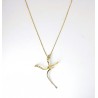 Collana Donna Elli's Nardelli EL0671G In Oro Giallo Con Croce Con Diamanti