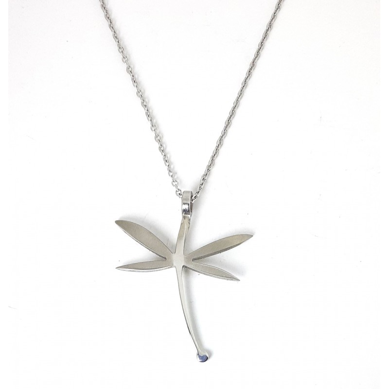 Collana Donna Manuel Zed U1035_0000 In Acciaio Con Libellula