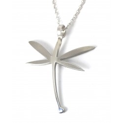 Collana Donna Manuel Zed U1035_0000 In Acciaio Con Libellula