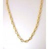 Collana Unisex Ananda Steel And Co AXBR03 C In Metallo Dorato