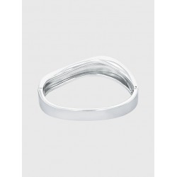 Bracciale Donna Rigido Calvin Klein 3500641 In Acciaio A Onde