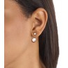 Orecchini Donna Calvin Klein 35000788 Sculptural Bubbles In Acciaio Con Sfere