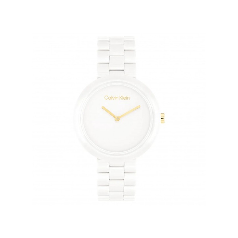 Orologio Donna Calvin Klein 25100072 Con Cassa E Cinturino In Ceramica