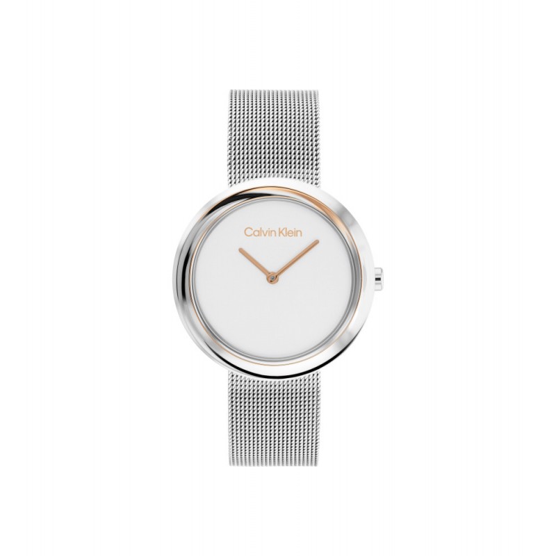 Orologio Donna Calvin Klein 25200011 Con Cinturino Maglia Milanese