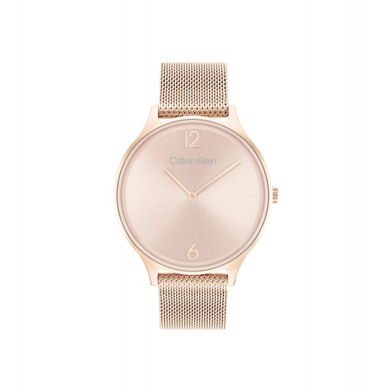 Orologio Donna Calvin Klein 25200002 Con Cassa E Cinturino In Acciaio Rosé