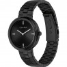Orologio Donna Calvin Klein Twisted Bezel 25100096 In Acciaio IP Nero