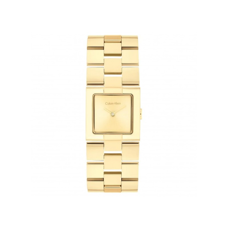 Orologio Donna Calvin Klein Meridian 25100089 Con Cassa E Cinturino Dorati