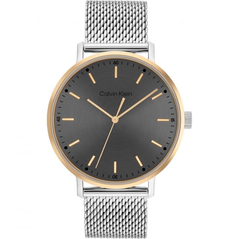 Orologio Uomo Calvin Klein Modern Mesh 25200047 Con Cinturino Maglia Milanese