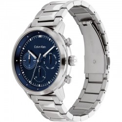 Orologio Uomo Calvin Klein Architectural 2520063 Cronografo Con Quadrante Blu