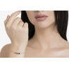 Bracciale Donna Luca Barra BK2919 In Acciaio Con Pietre Verdi