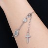 Bracciale Donna Luca Barra BK2807 In Acciaio Del Rosario