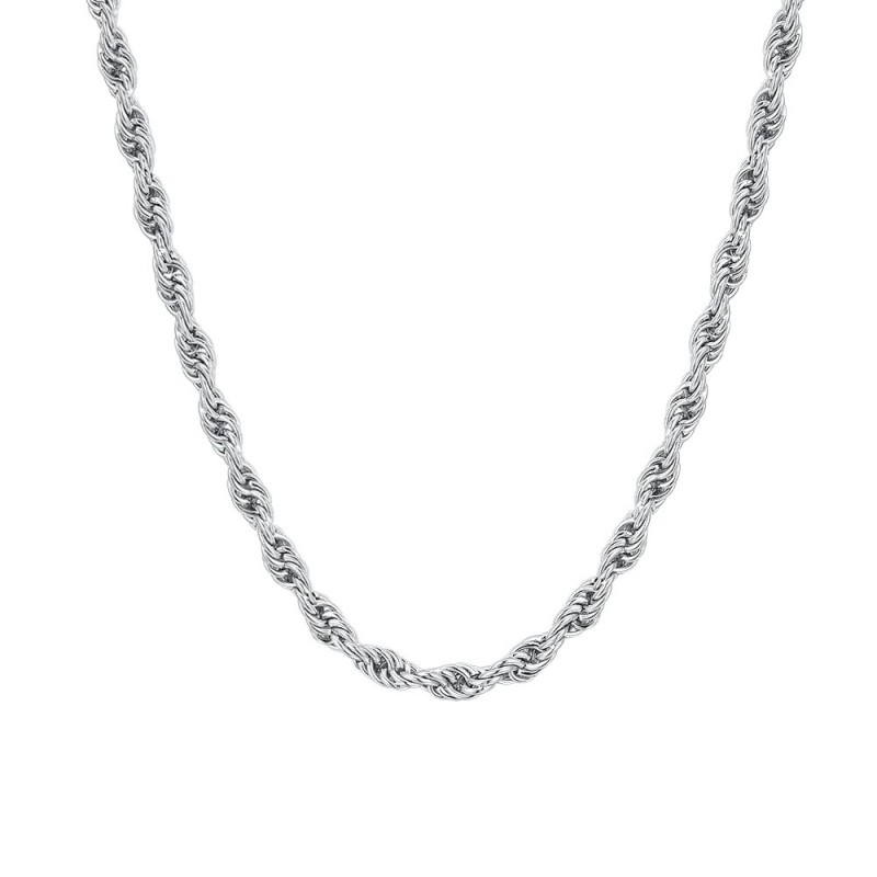 Collana Donna Luca Barra CK2115 In Acciaio Tipo Corda Spessore 2,2 mm