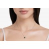Collana Donna Luca Barra CK2159 In Acciaio Con Zircone Verde