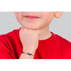 Bracciale Bimbo Luca Barra In Acciaio Con Aereoplanino JB113