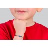 Bracciale Bimbo Luca Barra In Acciaio Con Aereoplanino JB113