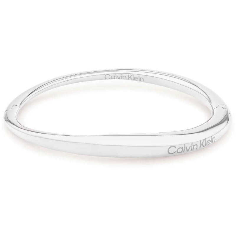 Bracciale Donna Calvin Klein ELONGATED DROPS 35000349 Rigido In Acciaio