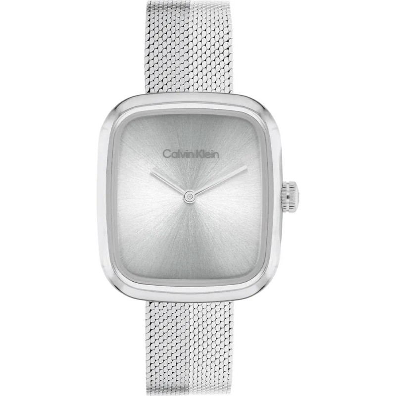 Orologio Donna Calvin Klein Adore 25100098 Con Quadrante Rettangolare