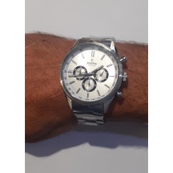 Orologio Uomo Cronografo Festina F16820/Q Con Quadrante Grigio