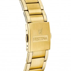 Orologio Uomo Cronografo Festina F20633/5 Con Cassa E Cinturino Dorati