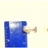 Orecchini Donna MIKIKO M.GTR70 B-L In Perle 7-7,5 mm Con Chiusura In Oro Bianco