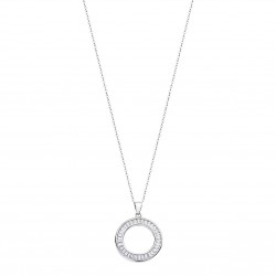 Collana Donna Lotus Silver LP3115-1/1 In Argento Con Pendente Cerchio