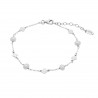 Bracciale Donna Lotus Silver LP3856-2/1 In Argento Con Perle E Quadrifogli