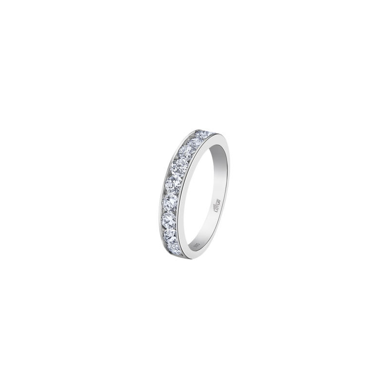 Anello Donna Lotus Silver LP3541-3/116 Tipo Veretta Con Zirconi Misura 16