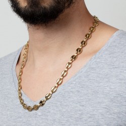 Collana Uomo Lotus Style LS2140/1/2 In Acciaio Dorato Maglia Marinara