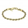 Bracciale Uomo Lotus Style LS2233/2/2 Tipo Corda In Acciaio Dorato
